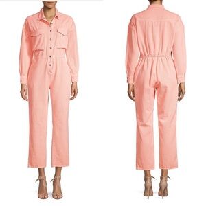 Lea & Viola blush denim jumpsuit. Excellent condition!